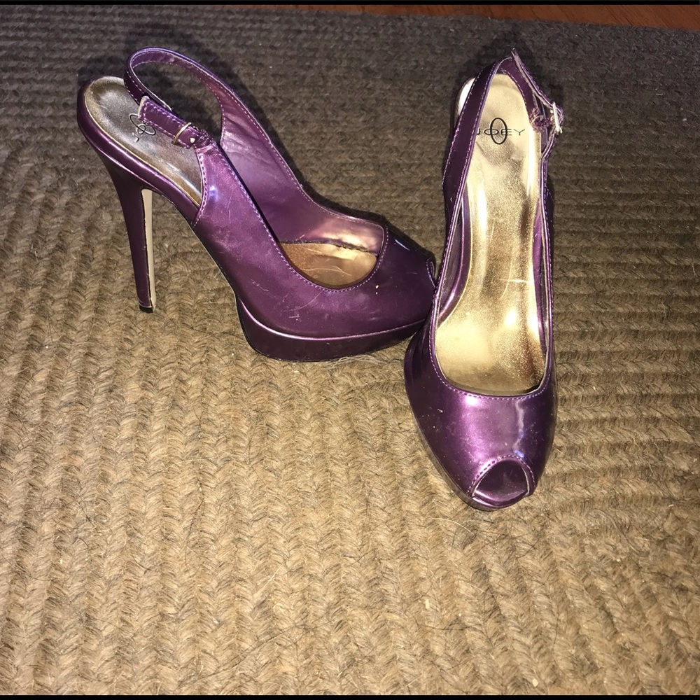 Purple heels